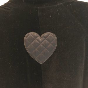 Vintage Escada Couture Blk Velvet Coat